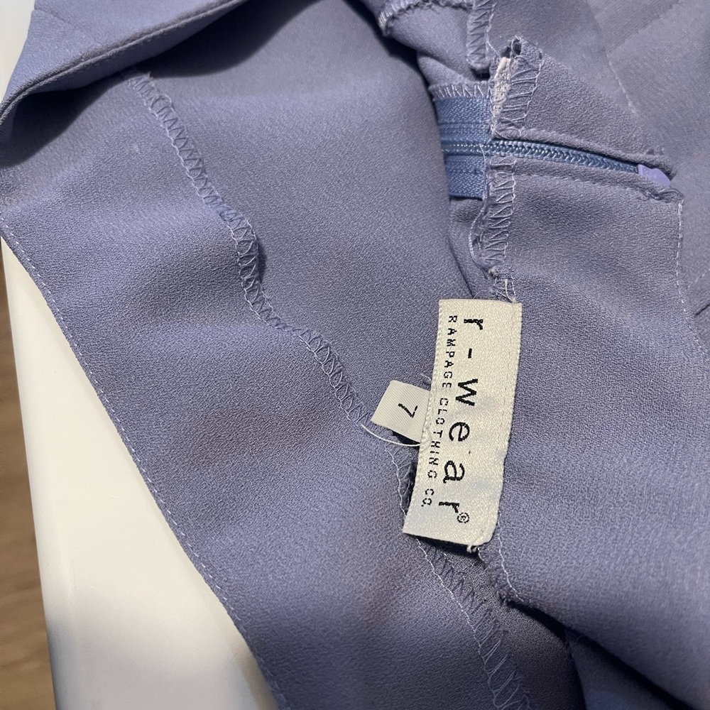 Light Purple Ranpage Mini Skirt